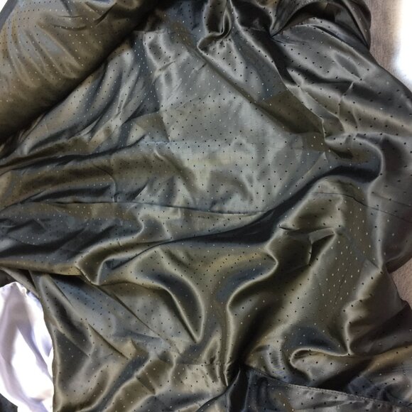 New! Michael Strahan Jacket Blazer Mens 56L Black Striped Wool Classic Fit - Picture 7 of 16